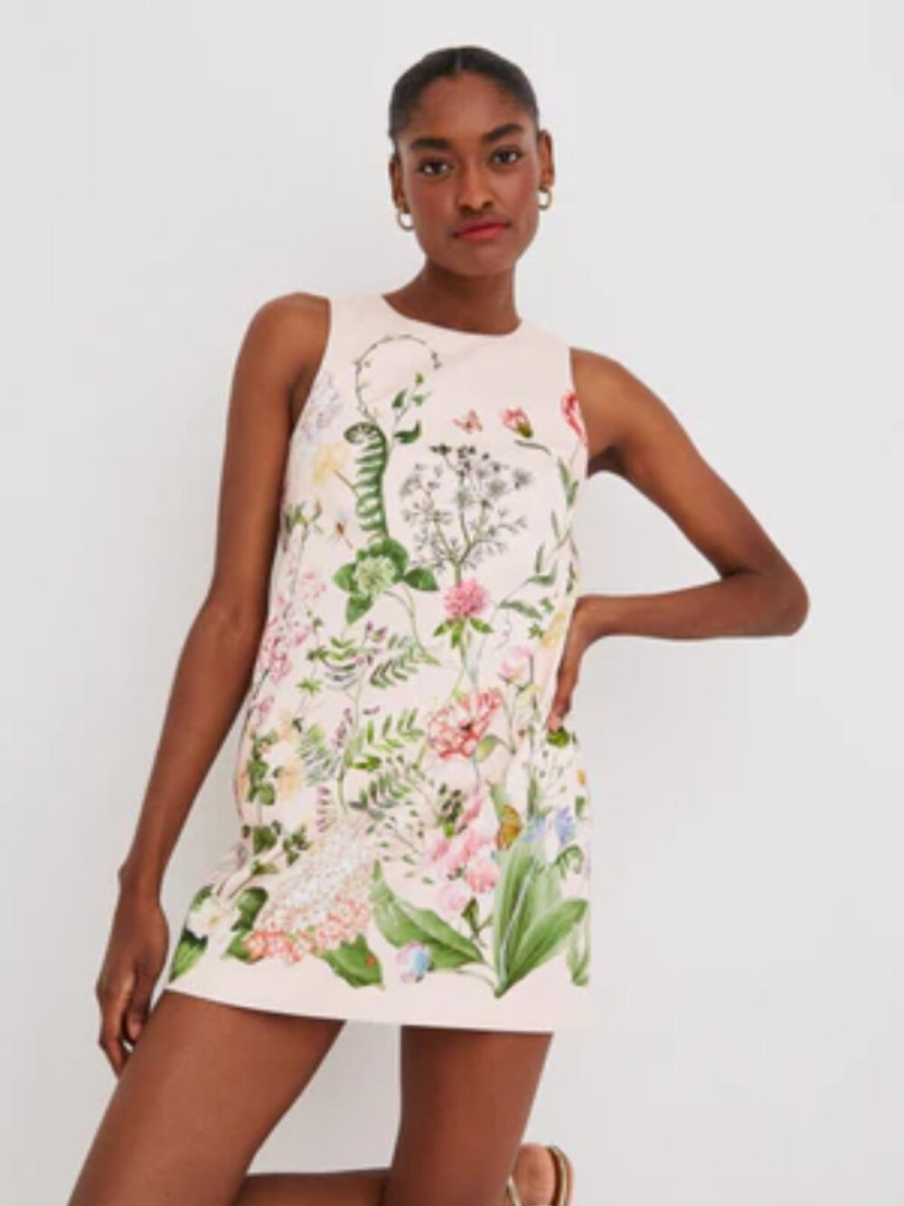 CARA CARA Mackenzie Dress  Bloomsfield Pink Large NWT